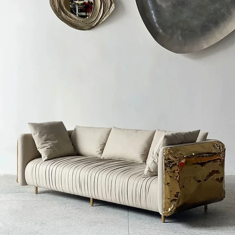 Light luxury fabric sofa