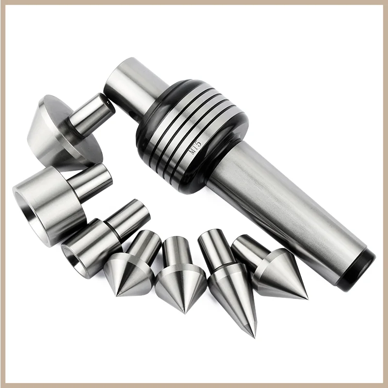 Precision MT5 plug-in rotary center mose MT5 top suit can change head multi-function thimble