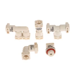 Coffee Machine Connector Straight L Two-way TF Three-way For Fully Automatic Coffee Machine, Interface Accessories