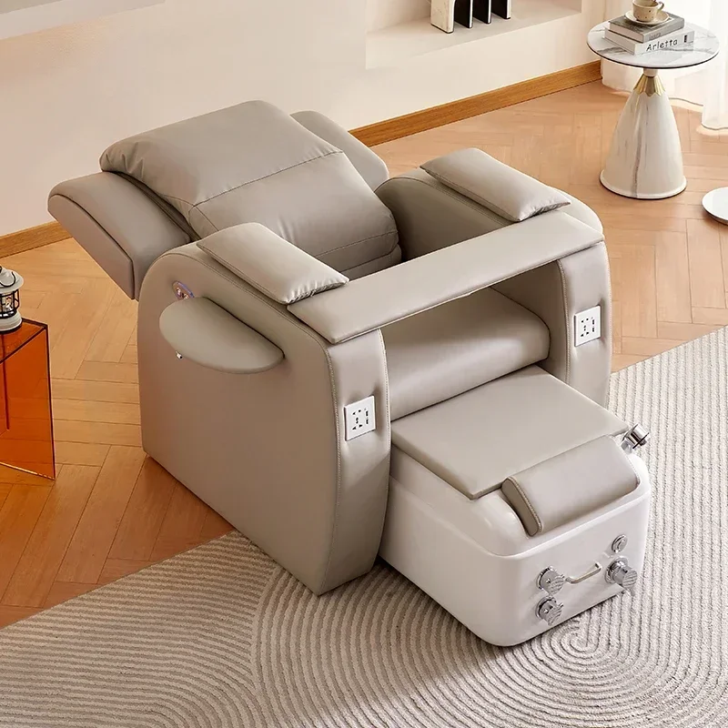 Sofá de manicura, silla de spa para pedicura, tatuaje de pestañas, silla eléctrica para manicura, silla reclinable, tienda de belleza, muebles de salón de baño de pies