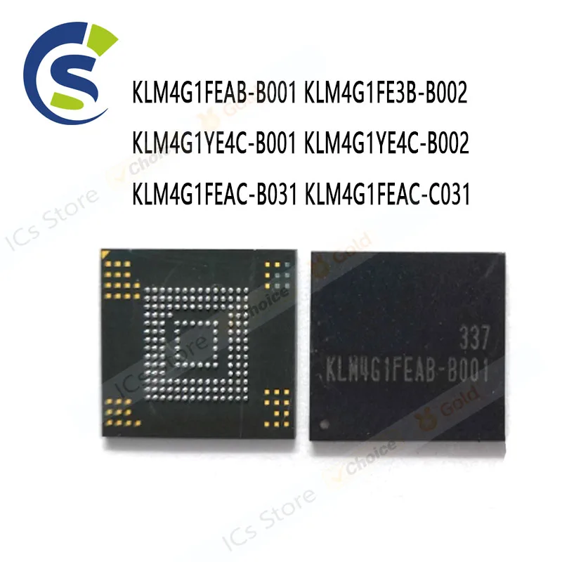 1PCS New Andoriginal Chipset Bga KLM4G1FEAB-B001 KLM4G1FE3B-B002 KLM4G1YE4C-B00…