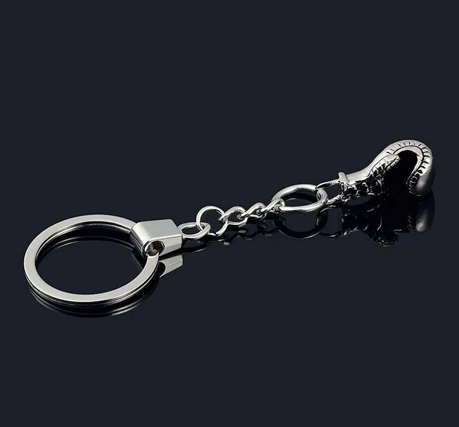 New Hot Cool Metal Keychain Boxing glove Keychains Car Key Ring Silver Color Key Holder Party Gift Jewelry Wholesale