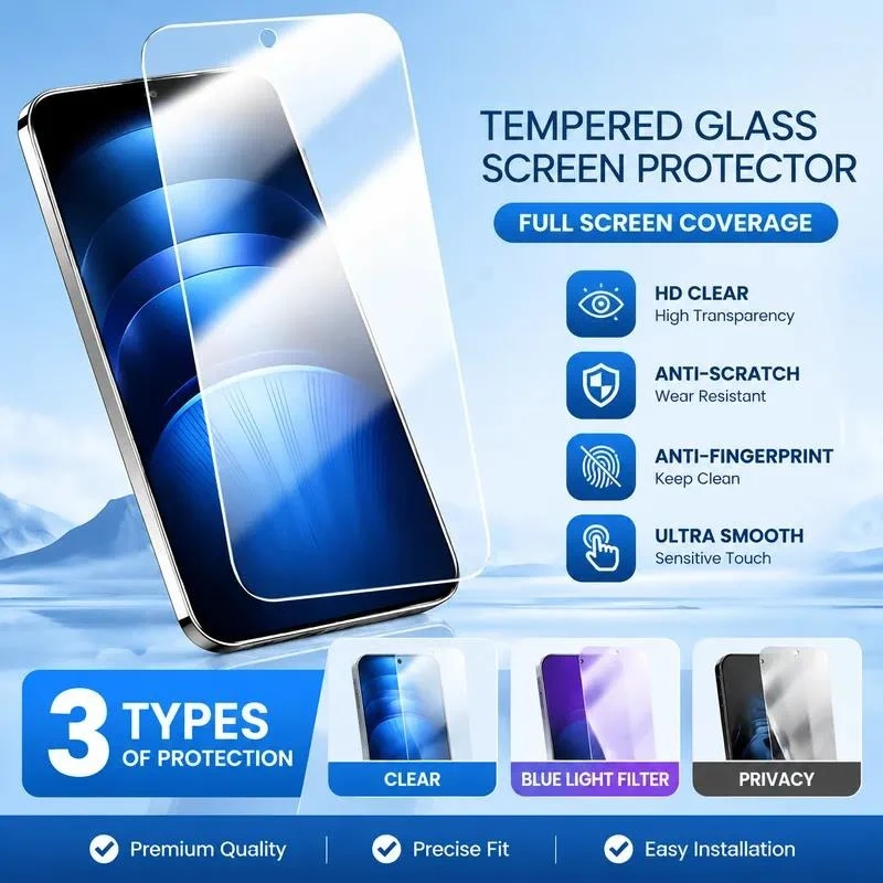 2pcs for S24 Ultra Tempered Glass Film High Definition High Aluminum S25 Plus Full Coverage Anti Drop and Anti Fingerprint