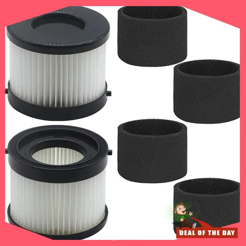 Entrega en 24 horas 49-90-0160, 49-90-1951 Filtros para aspiradora compacta 0882-20 M18, paquete de 2 filtros HEPA y paquete de 4 filtros de espuma Fi