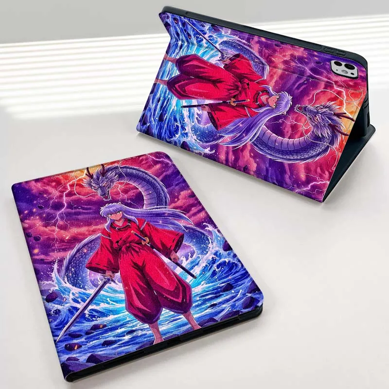 

Inuyasha Anime Illustration For iPad Pro Air Mini 1 2 3 4 5 6 7 7th 8th 9th 10th 11th 10.2 9.7 10.5 10.9 11 12.9 Tablet Case