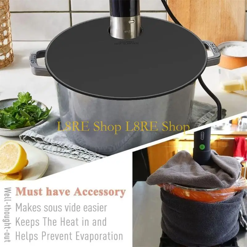 L8RE Stew Pots Lids Slow-stew Cooker Cooking Lids Heat Resistant for Stew Pots