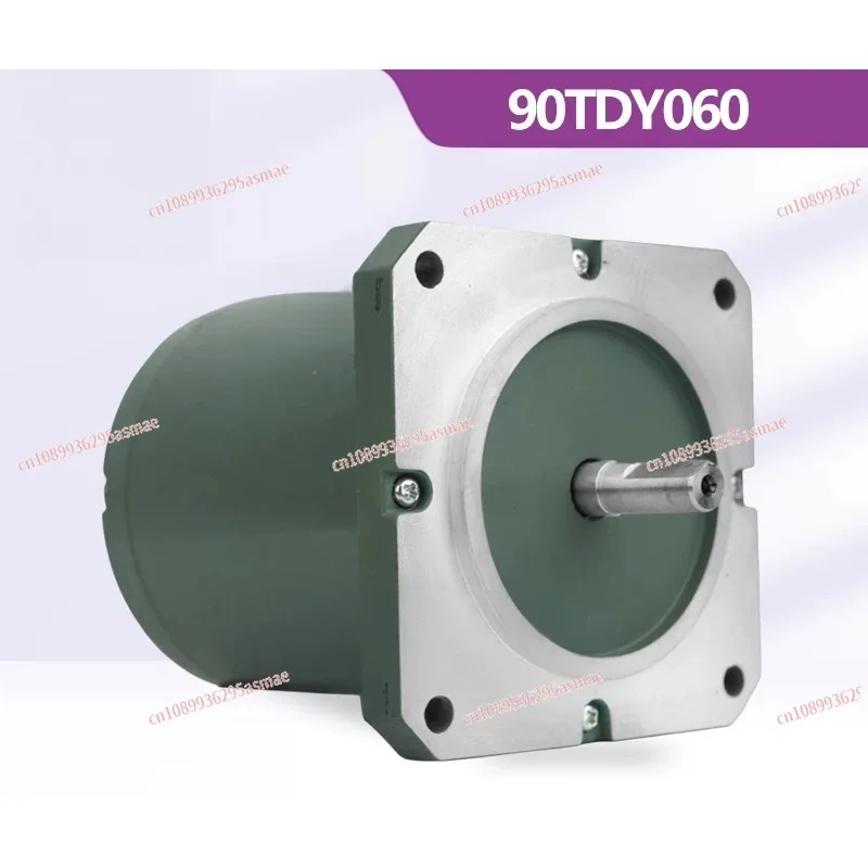 90TDY060 Flat Shaft Permanent Magnet Low Speed Synchronous Motor High Torque Industrial Electric Motor