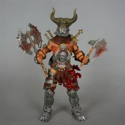 Game Diablo 3 Anime Figure Barbarian Four Horsemen Tabletop Model Dolls Figurine Classic Action Figures Decor Adult Toys