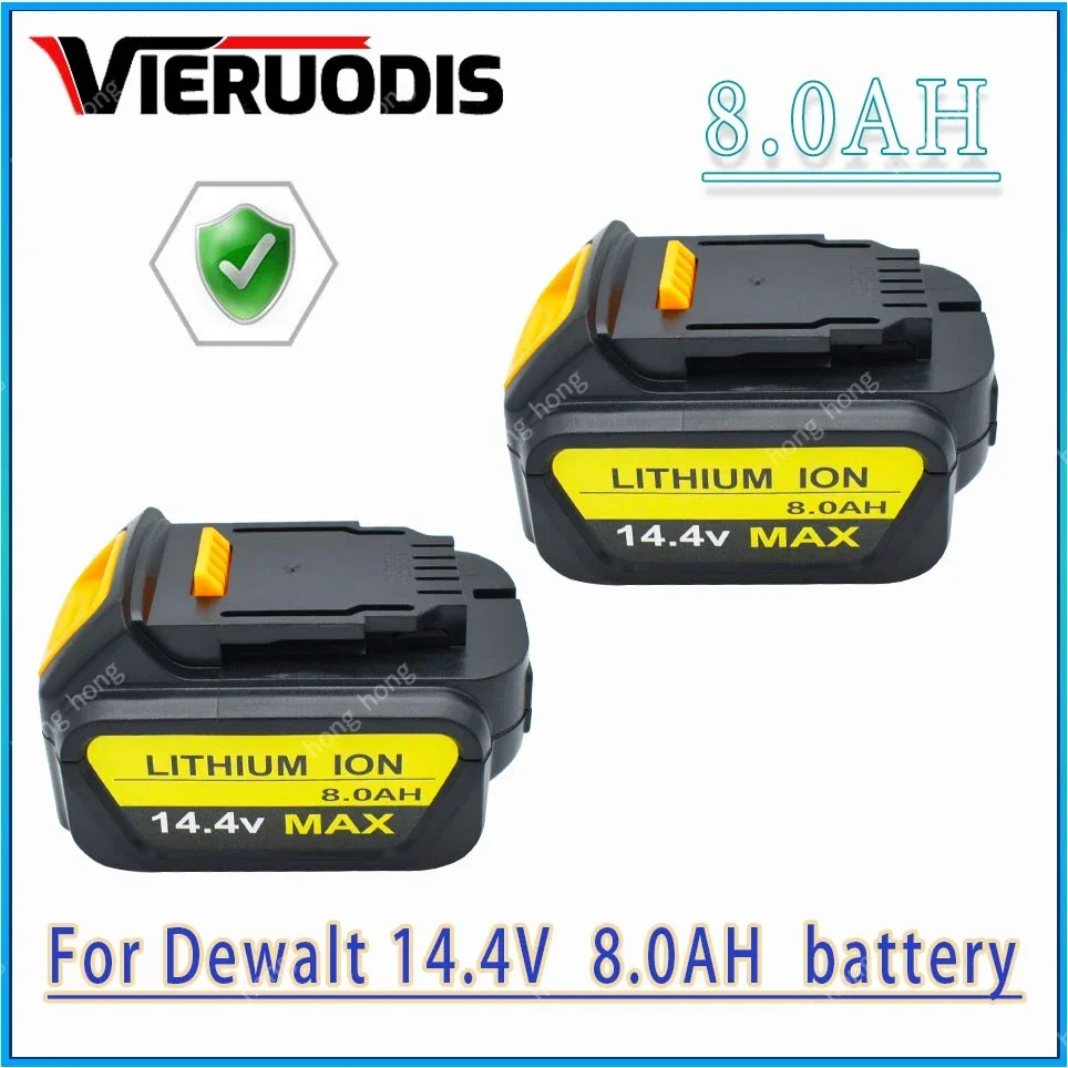 

for Dewalt 14.4V 8.0AH/10.0AH power tools battery DCB140 DCB141 DCB142 DCD735L2 DCF835C2 DCF835L2 DCL030 lithium-ion battery