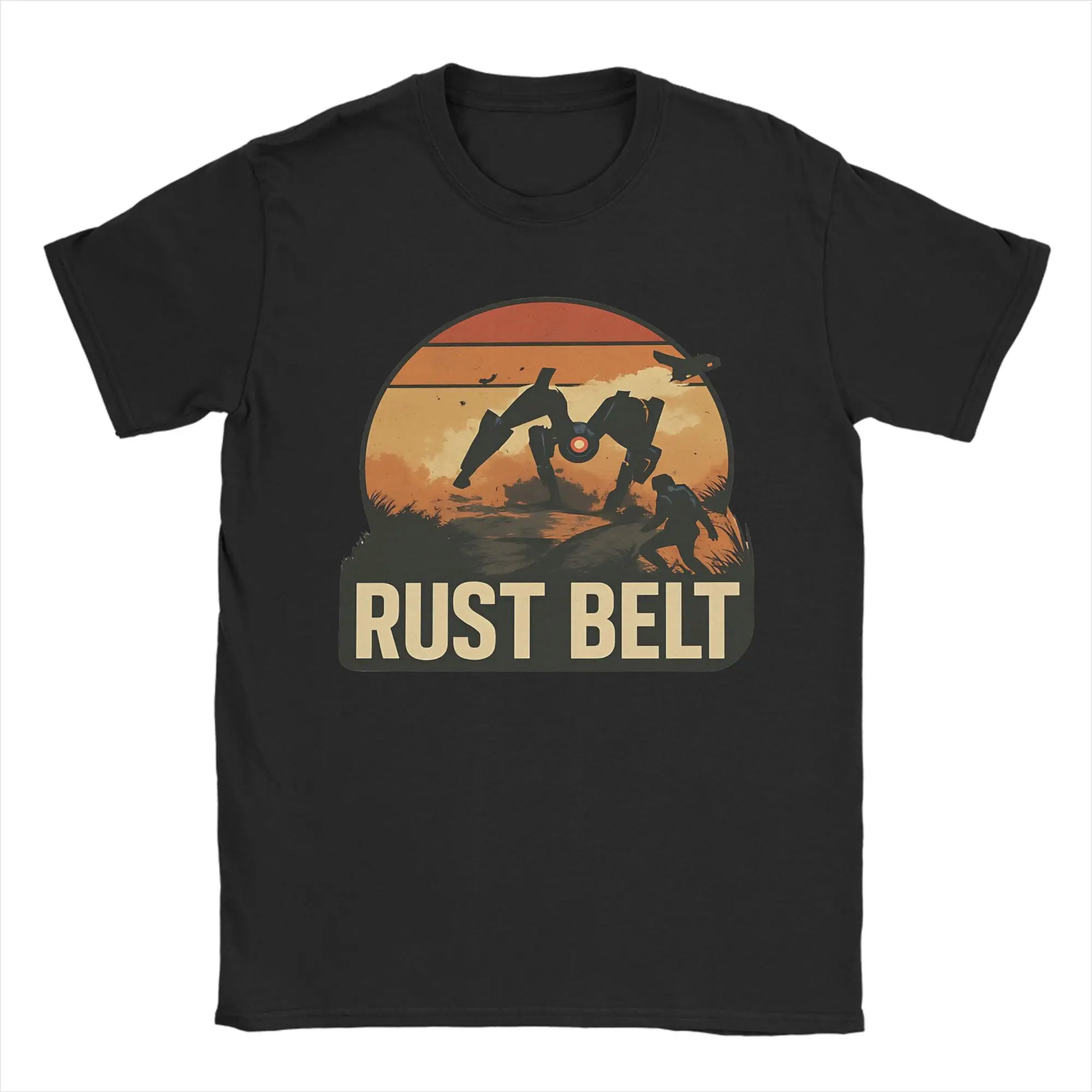 Arc Raiders Rust Belt T-Shirt Summer  Cotton T Shirts For Adult Trendy Cool Casual Tee Shirt Short Sleeve Classic Tees