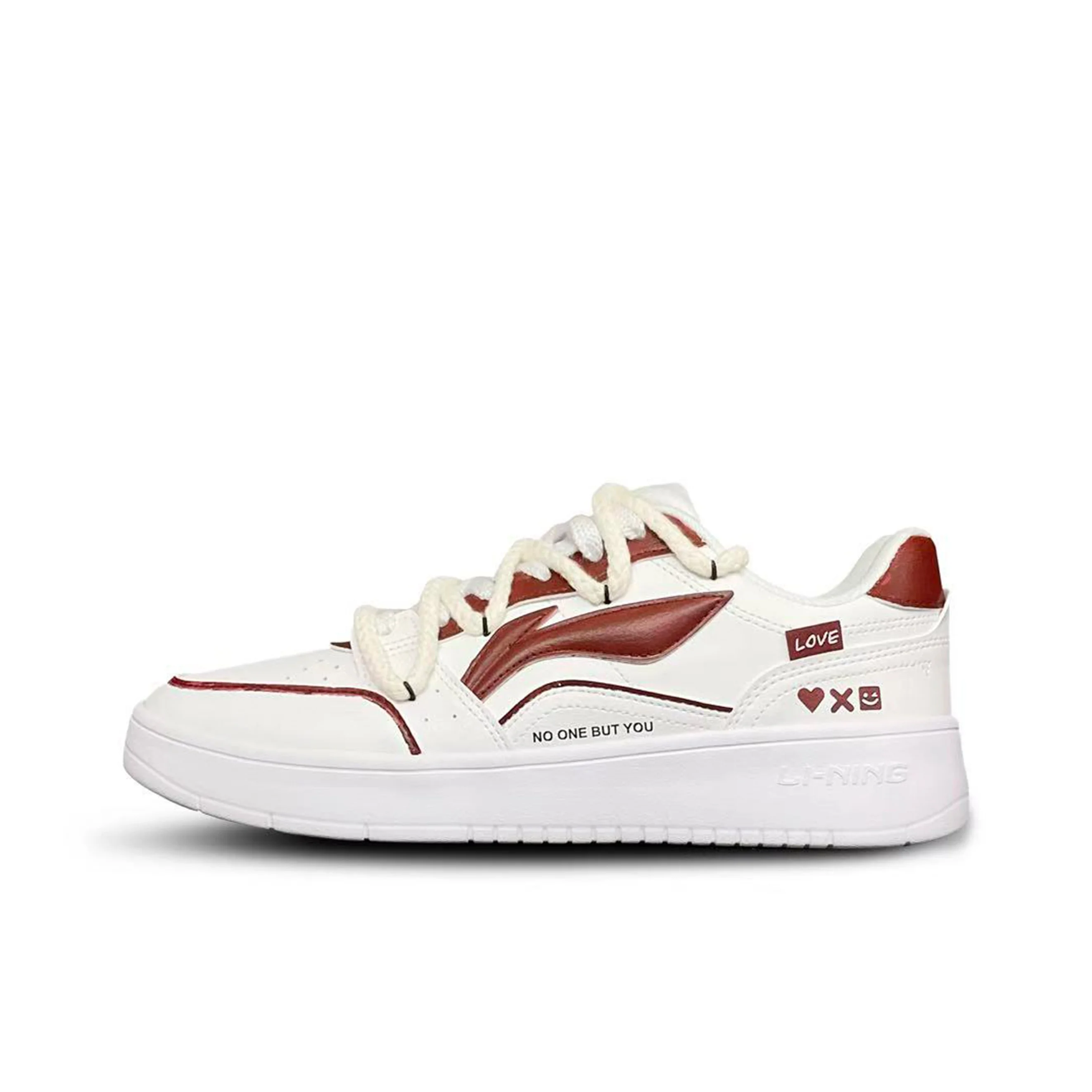 Li Ning Sycee Slip Resistant, Abrasion Resistant, Lightweight Low top Skateboard Shoes Men's AGCT339-6Team1533-
