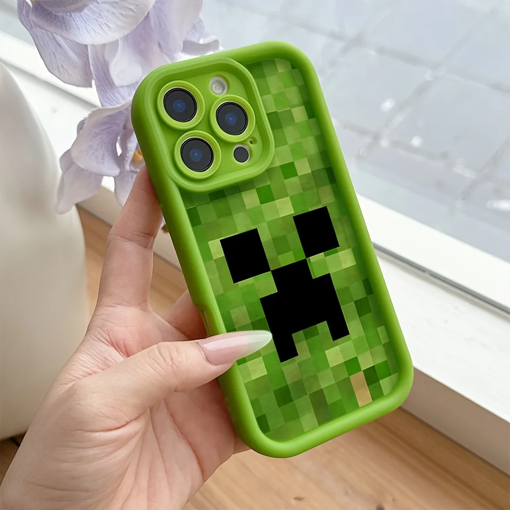 حافظة لهاتف آيفون 17 16 15 14 Pro Max Plus Air 13 12 11 XS X XR 16E غطاء ناعم مقاوم للصدمات