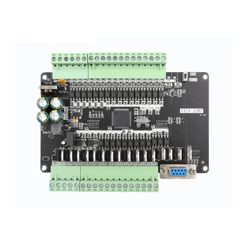 FX1N-32MT 4-way 100K pulse PLC Industrial Control Board Controller Programmable Miniature Simple PLC Controller