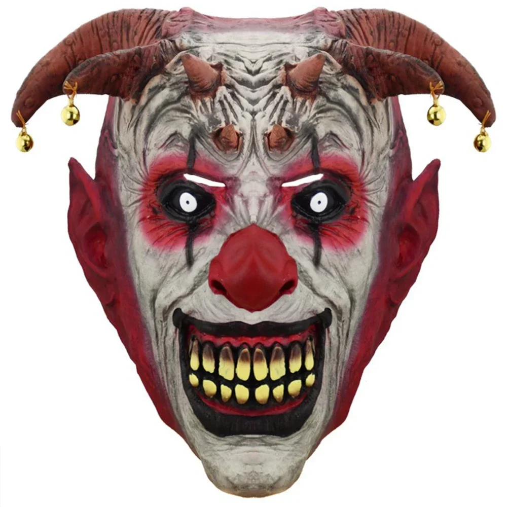 

Страшные маски клоуна на Хэллоуин для взрослых, тема ужасов, латексная маска, страшные украшения, костюмная маска, реквизит для ролевых игр
