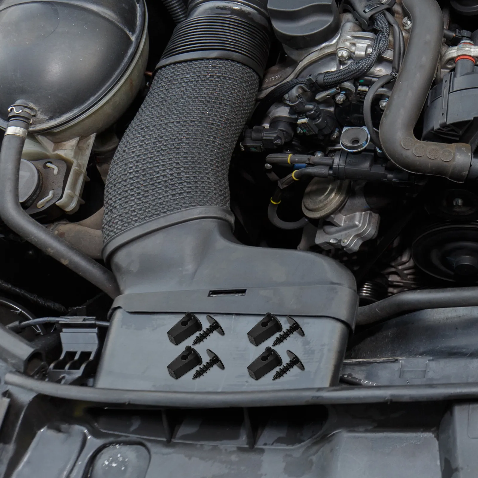 

20 комплектов автомобильных крепежных клипс для ремонта дверных панелей, бамперов и интерьера автомобиля, набор для ремонта кузова, винты и клипсы для бампера