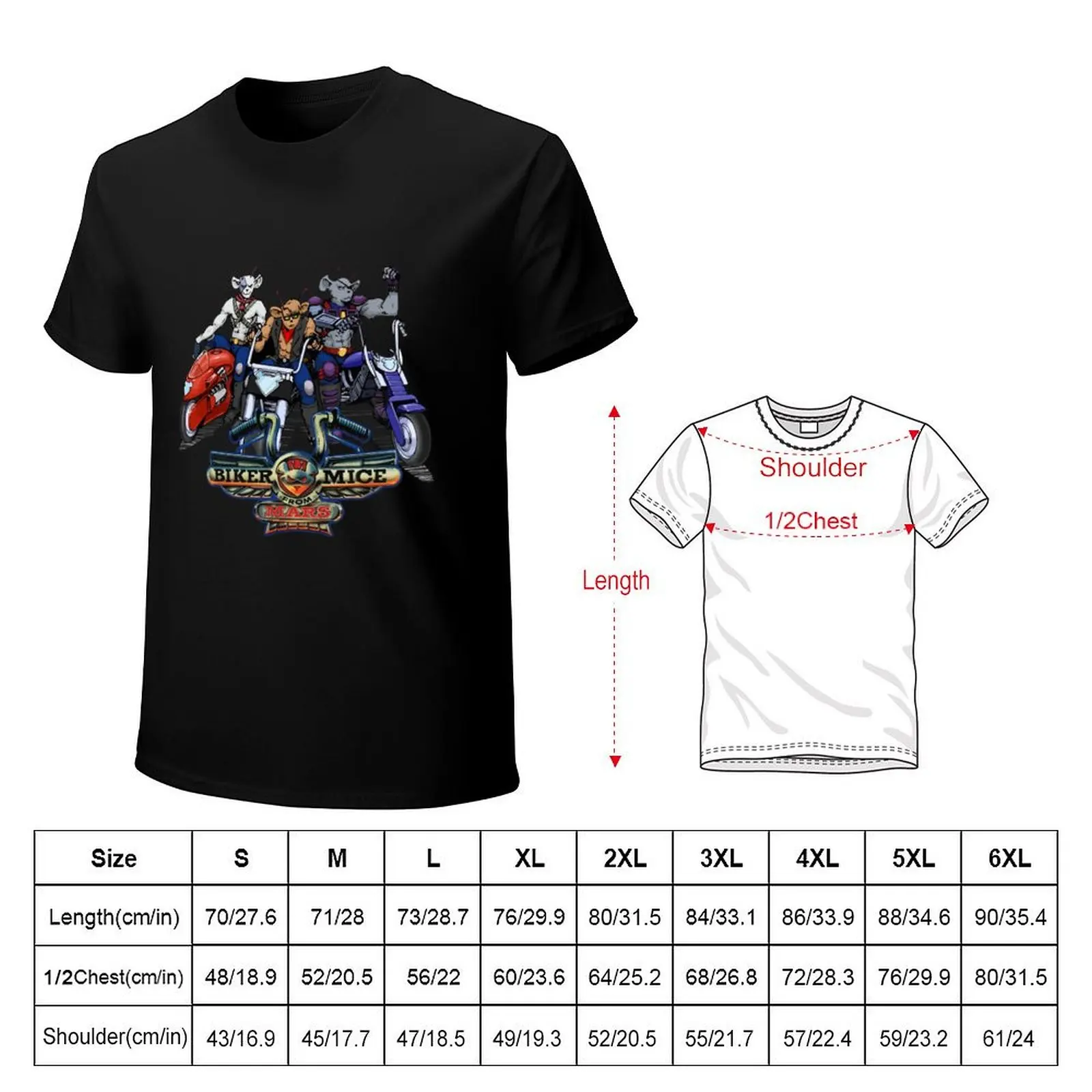 Biker mice from Mars T-Shirt Lightweight Running T-Shirt view 2