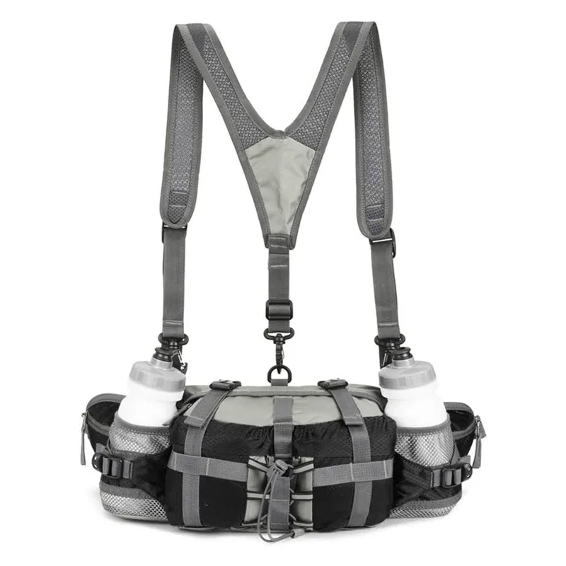Waist Bags for Women Outdoor Sports Backpack Multifunctional Outdoor Travel Water Bottle Waist Bag Mountain Climbing Cycling