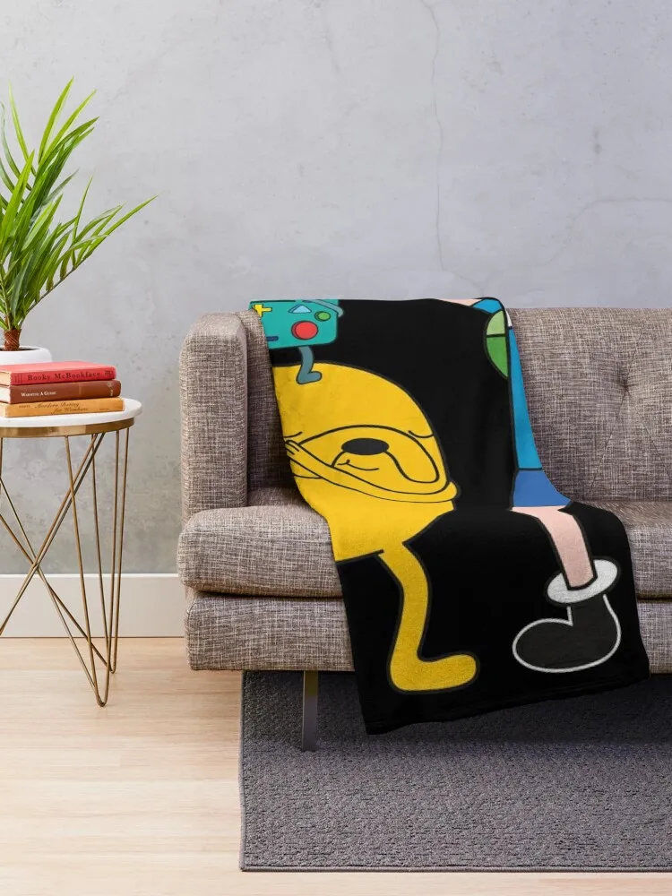 Finn Jake BMO Dab Throw Blanket bed plaid Sofa Throw Luxury Thicken christmas gifts Blankets