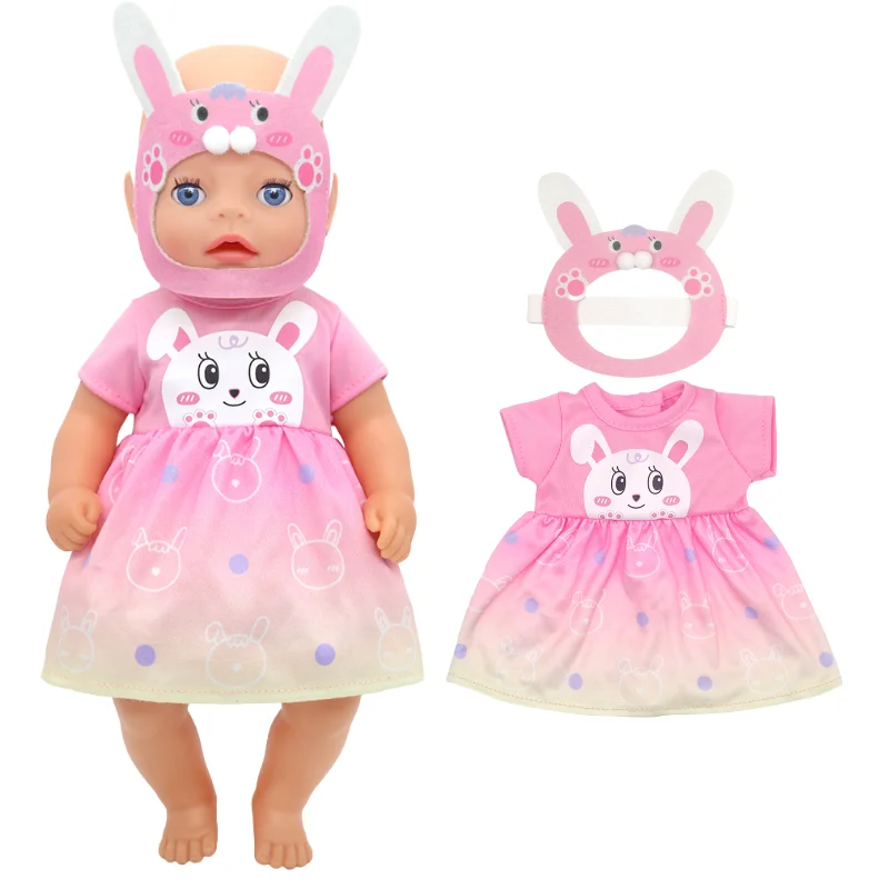 Ropa de muñeca Reborn de 36cm, traje de muñeca de 14 pulgadas, peleles de juguete