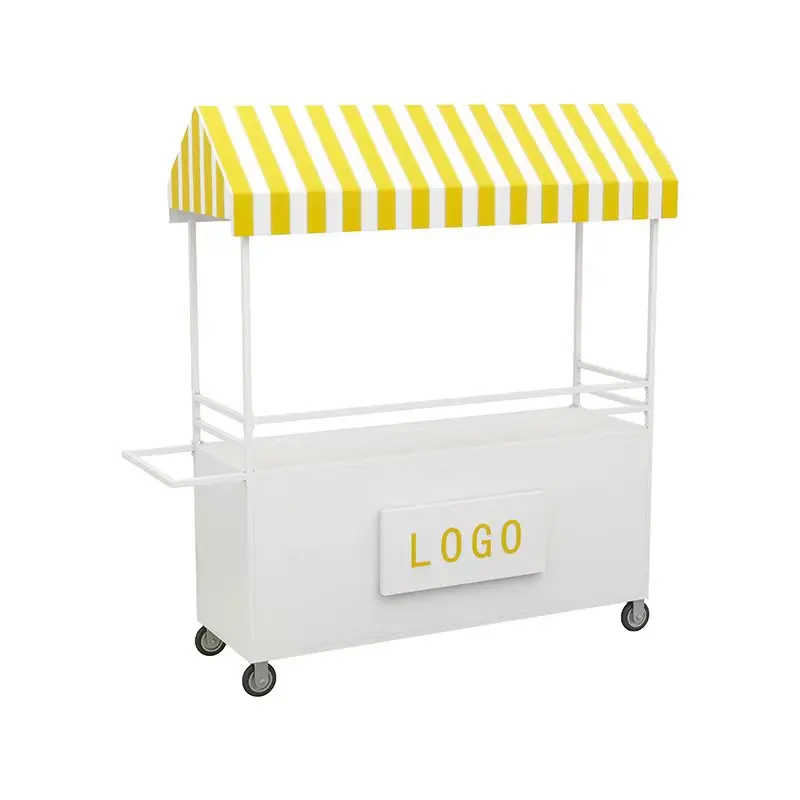 Stall trolley Outdoor commercial mobile Night market Stall Snacks Snacks Milk tea Store Product promotion truck