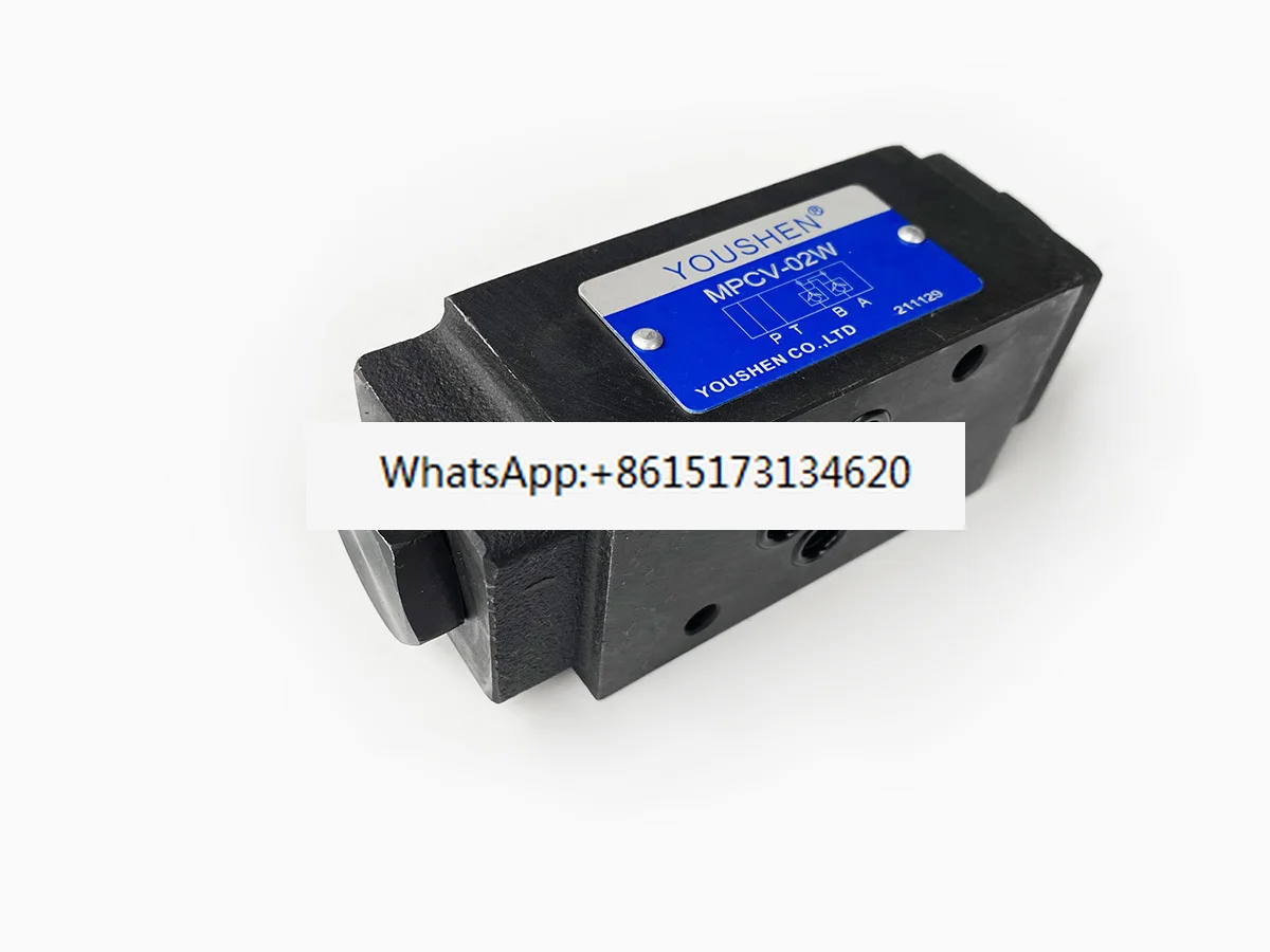 1PCS MPCV-02W 02A 02B pressure retaining valve, stacked hydraulic lock MPCV-03W 03A B hydraulic control check valve