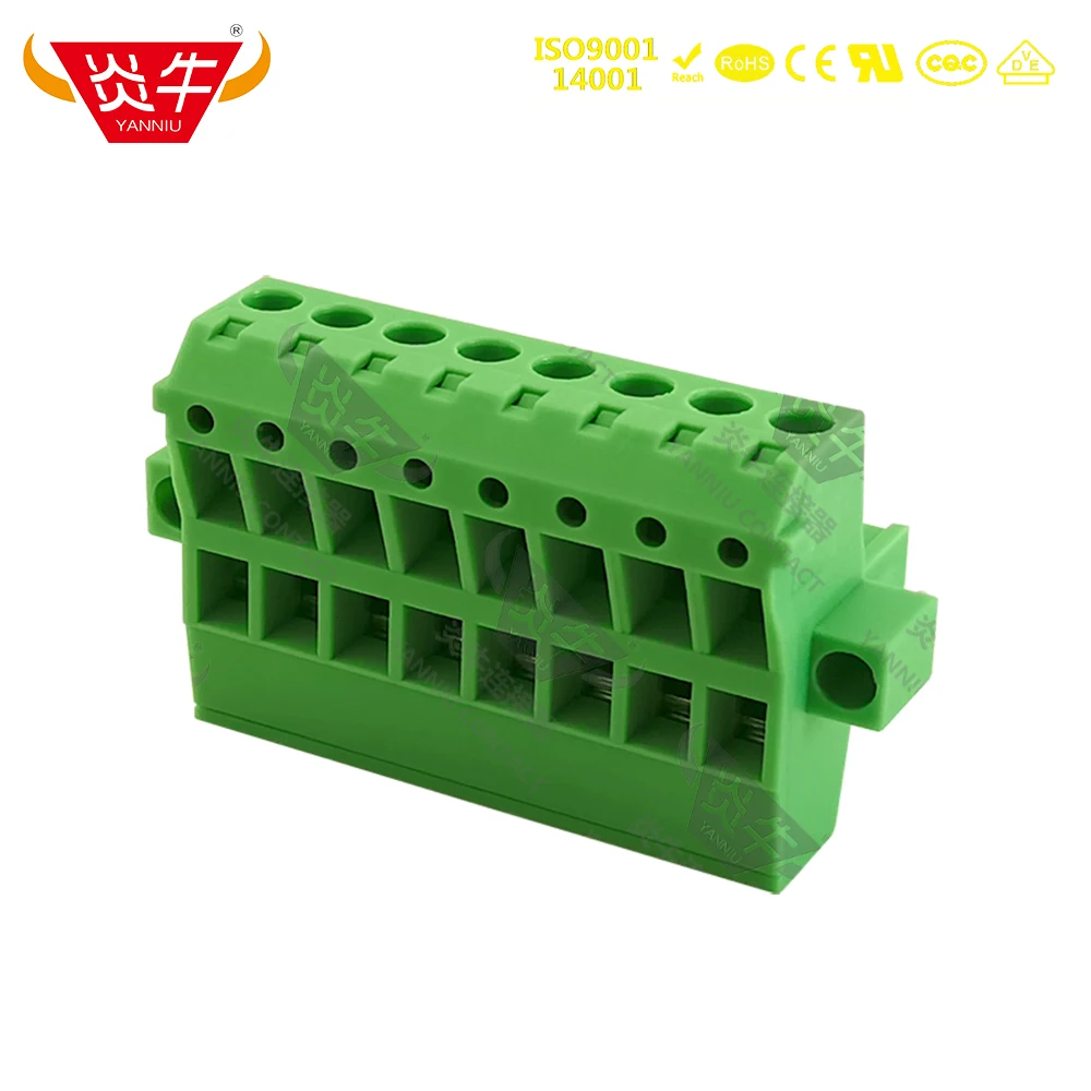 5.08mm 2EDGKHM 2ESDVBM KF2EDGKHM 5.08 2P ~ 12P PCB CONNECTOR PLUG-IN TERMINAL BlOCKTMSTBP 2,5 STF 1853104 PHOENIX CONTACT YANNIU