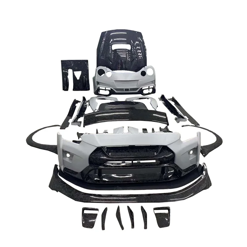 Customized Forged Carbon Mixed Fiberglass Body Styling Kit Varis-Style for
