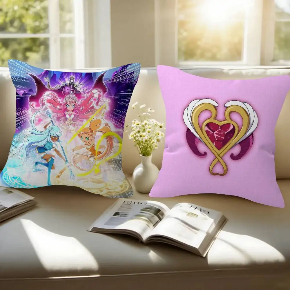 LoliRock Cartoon Anime   Pillowcase toon Gift Cushion Cover Bedroom Home Sofa Chair Seat Decor pillow case