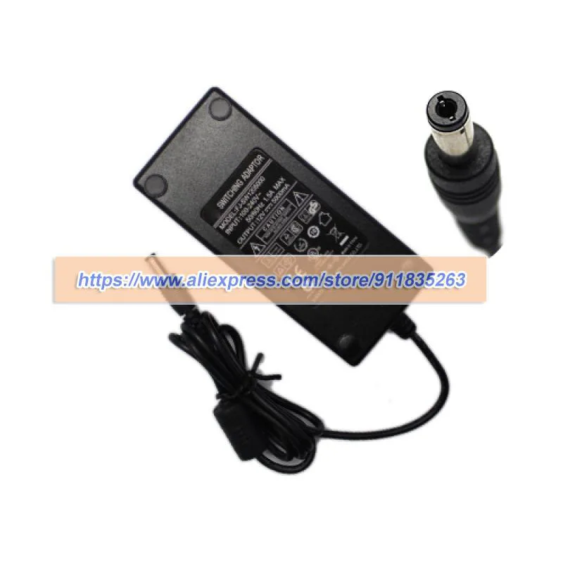 Original FJ-SW1205000 Power Adapter For FUJIA 12V 5000mA 60W AC Adapter with 5.5x2.1mm Tip Charger