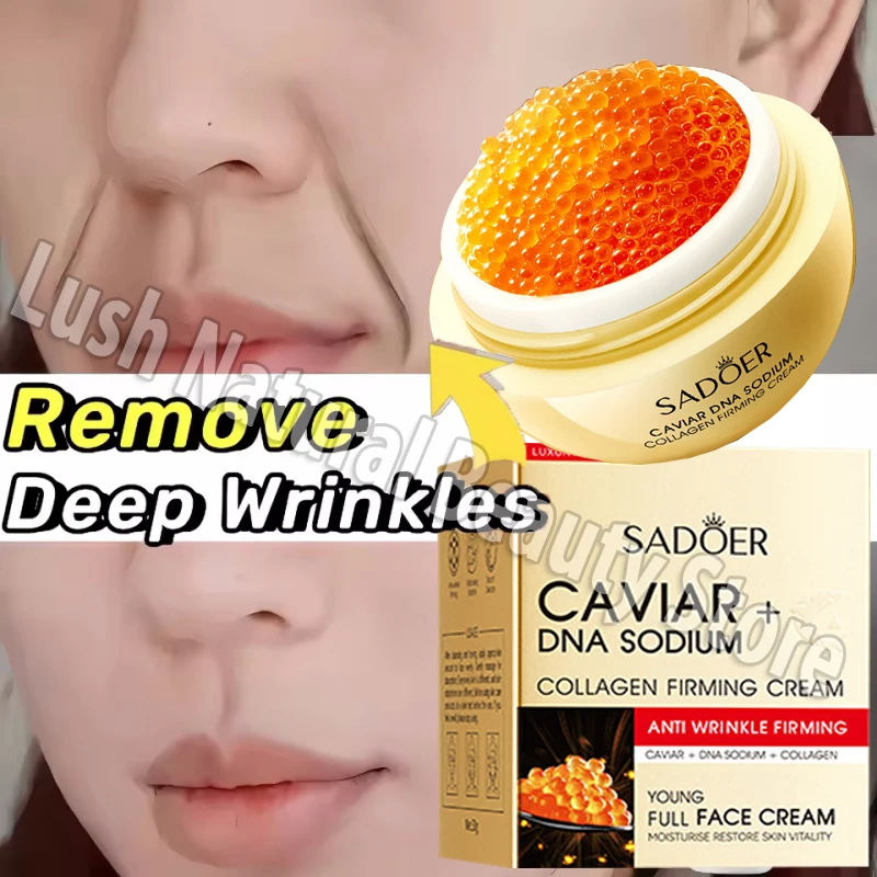 

Remove Wrinkle Cream Retinol Face Anti-Aging Firming Caviar Lifting Fade Fine Lines Improve Skin Moisturize Brighten Skin Care