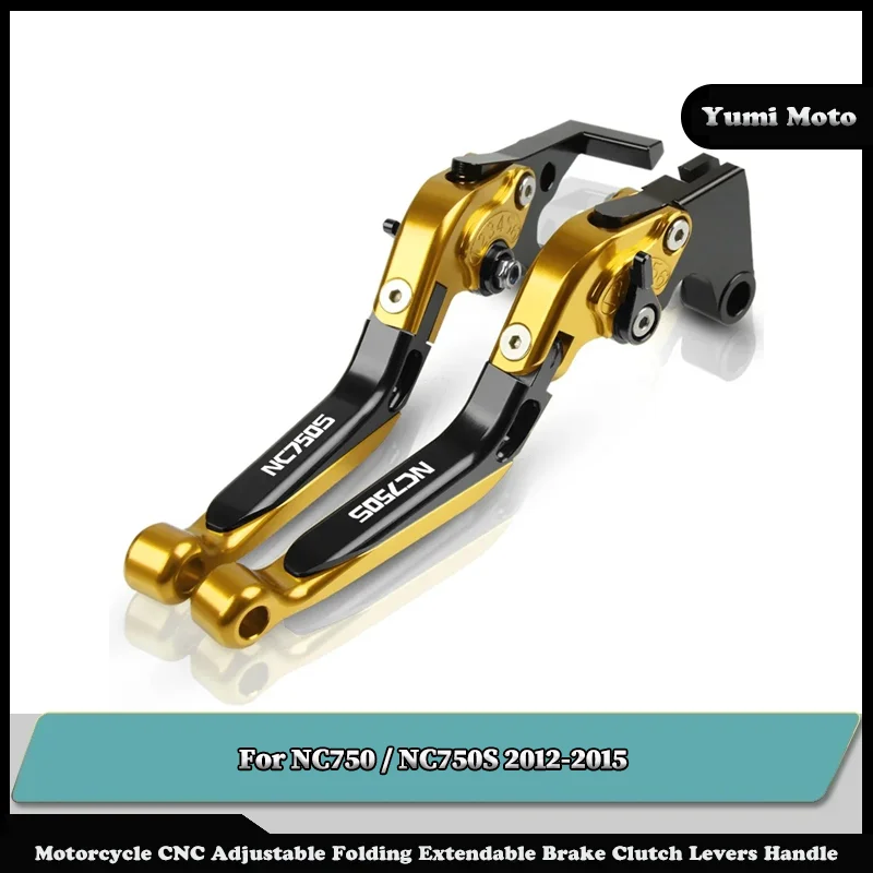 

Motorcycle Folding Adjustable Brake Clutch Levers Handlebar For HONDA NC750 / NC750S 2012-2015