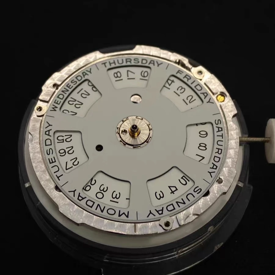Dandong Shanghai 3255 DD40 DD36 Movement Double Calendar 12 O'clock Week 3 O'clock Automatic Machinery Metal Watch