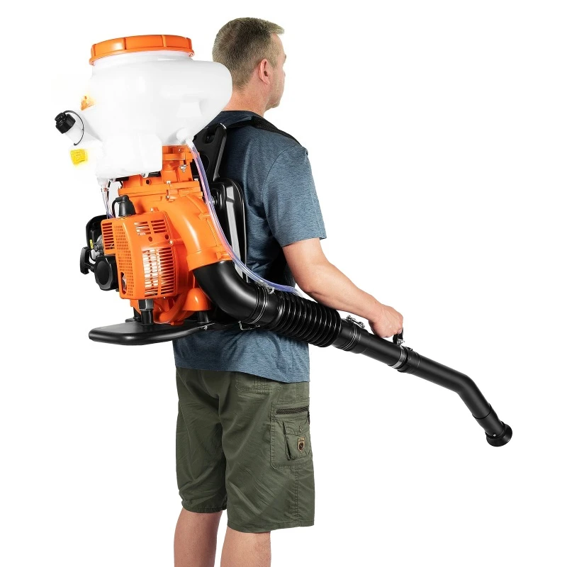 Large Capacity Backpack Sprayer Gas Powered 2-stroke Motor 41.5CC 7500r/min Spraying Machine