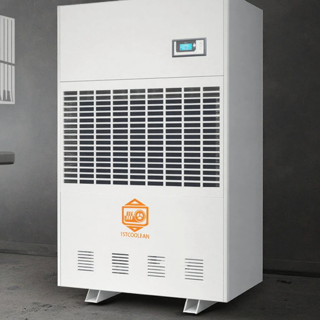 New Electric Industrial Dehumidifier 180L with High Capacity for Large Areas 3.5kW