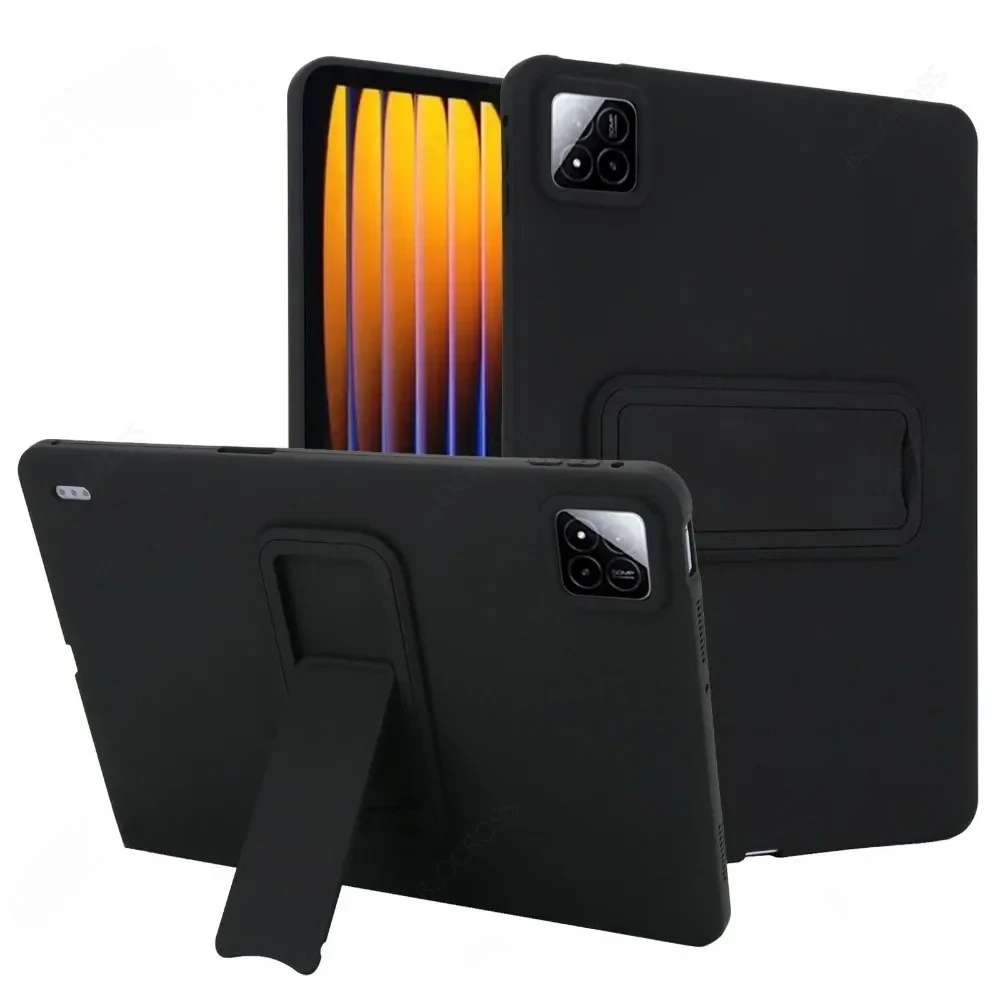 Stoßfeste Schutzhülle für Mi Poco Pad X1 11,2 Zoll und Xiaomi Poco Pad M1 12,1 Zoll mit Ständer, TPU + PC Hybrid Tablet-Hülle