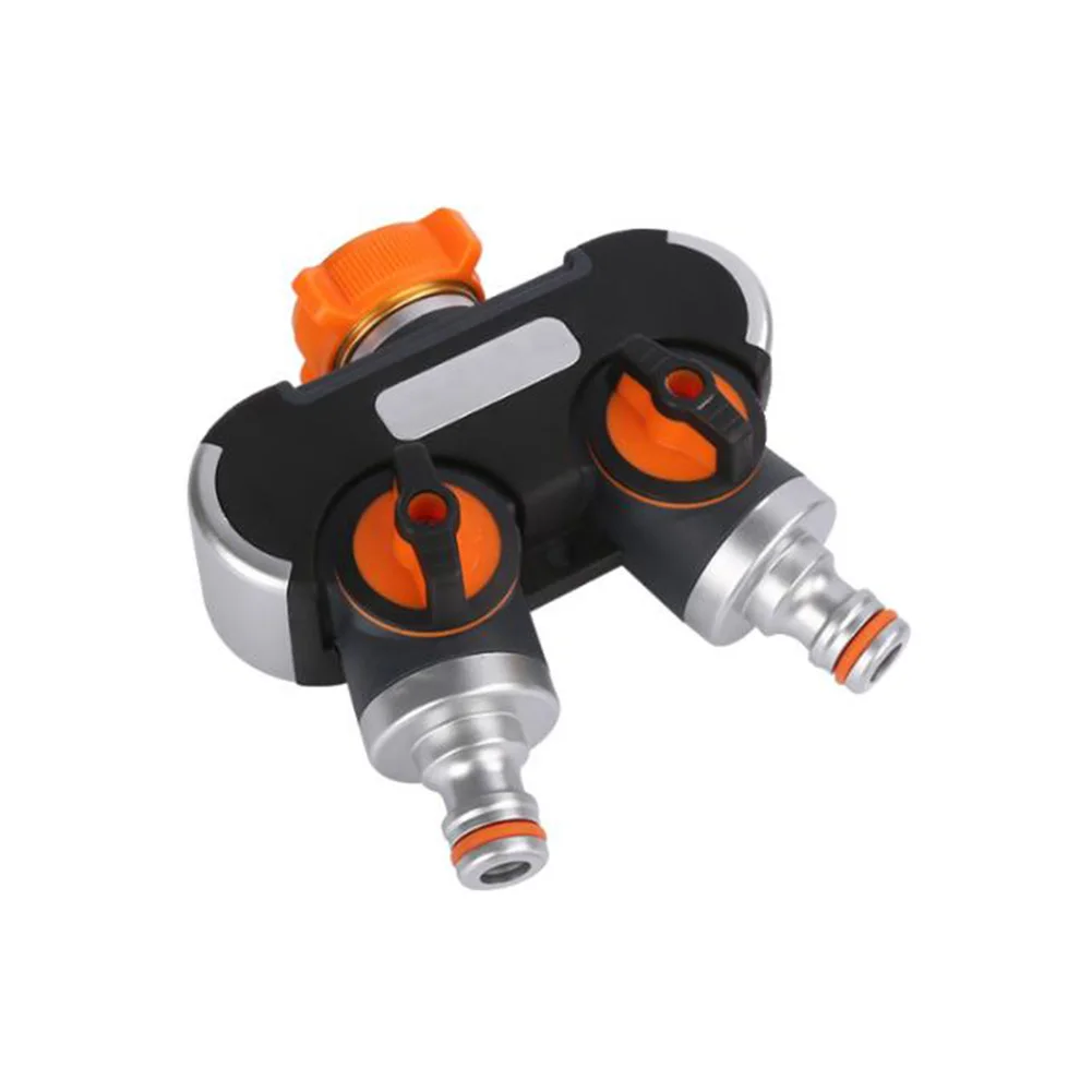 Irrigation 2-Way Water Distributor Easy Installation Efficient Irrigation Innovative Locking Mechanism Robust Materials