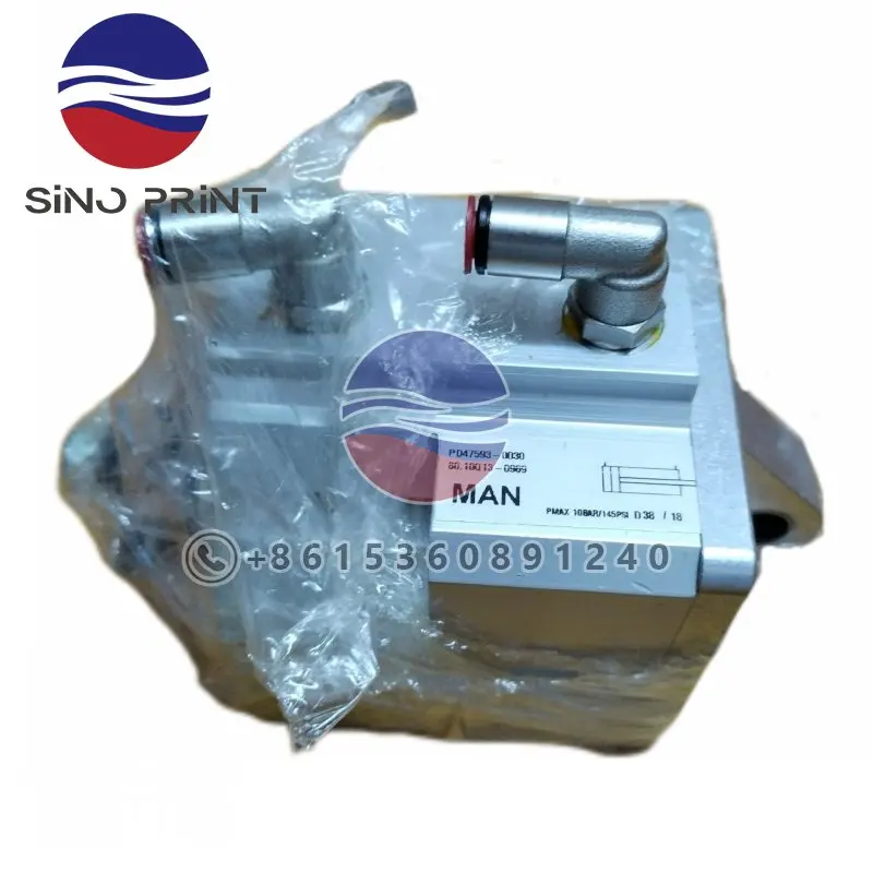 

80-10Q13-0969 Пневматический цилиндр 8010Q 130969 Для Roland PD47593-0030 Воздушный цилиндр PD 475930030 Запасные части Детали Man Roland