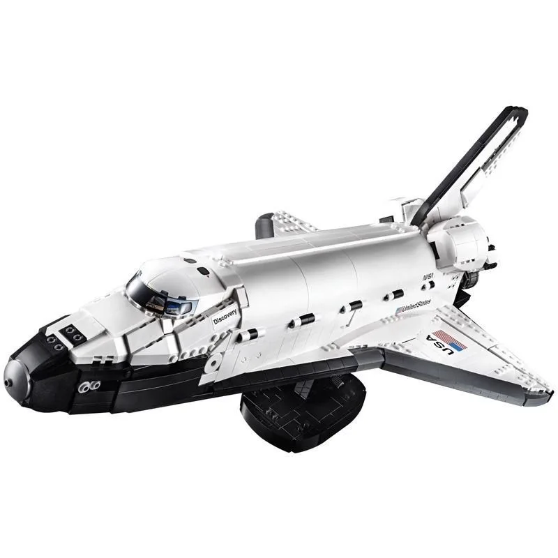 New 2354PCS Moc Space Shuttle Model Building Blocks Compatible 10283 Brick Space Agency Aerospace Toys Kids Birthday Gift  ﻿