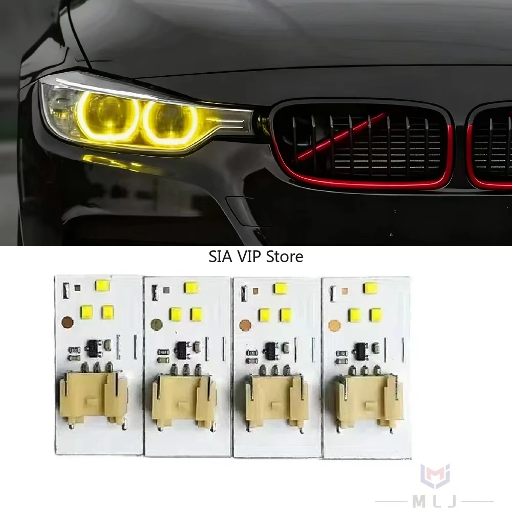 

NEW for BMW 3 Series F30 F35 2013-2015 Light Source Board Chip LED Car Headlights DRL Chip Circuit Board White Yellow Angel Eyes