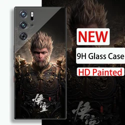For Nubia Red Magic 9 Pro Case Red Magic 9S Pro Plus Tempered Glass Hard Back Cover For Red Magic 8 Pro+ 8SPro+ Soft Bumper