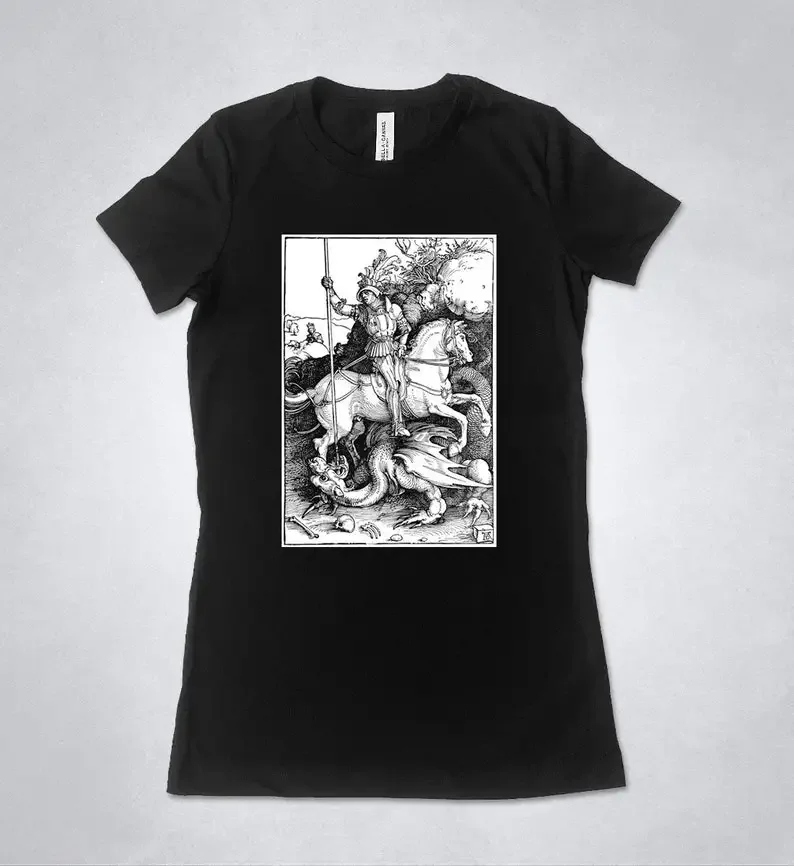 Albrecht Durer Saint George Dragon Slayer Shirt