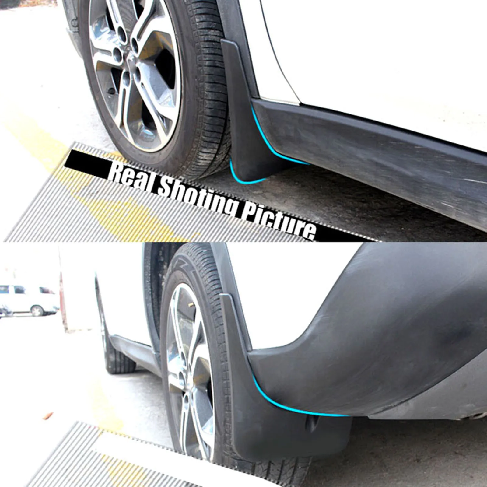 Mudflaps Splash Guards Car Mud Flaps For Suzuki Vitara / Edcudo Mudguards Fender 2016 2017 2018-2022 Front & Rear Protector