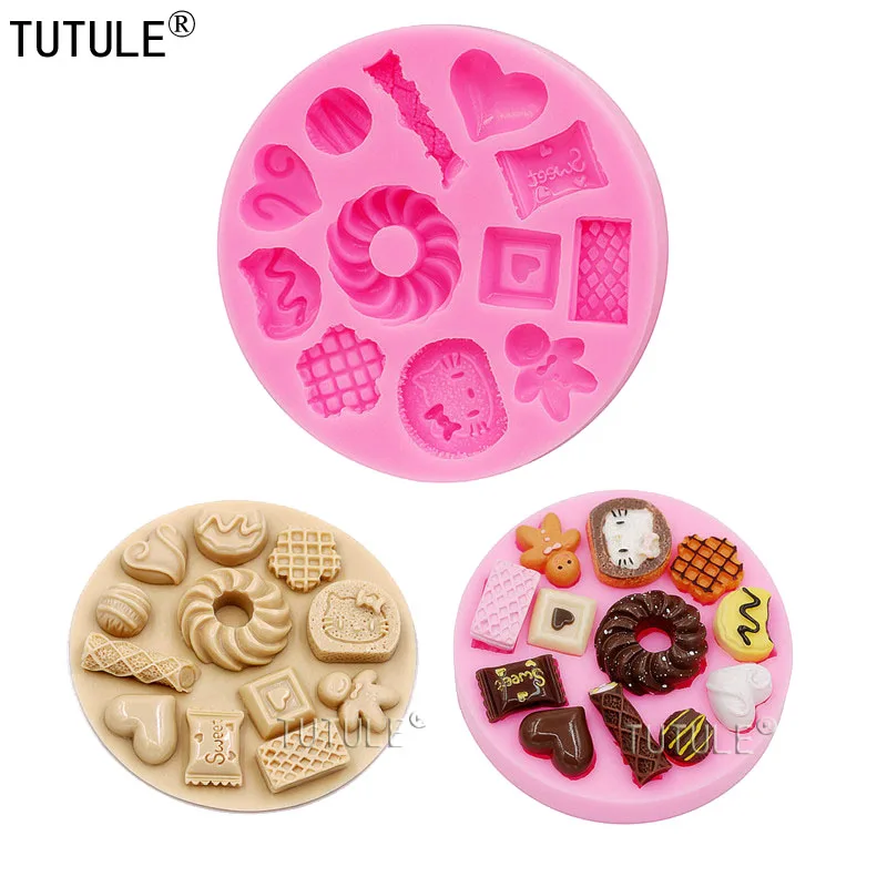 GJ-960 Silicone Doces Moldes, Molde De Chocolate, Pequeno Quadrado Doces Moldes, Moldes De Argila Do Polímero, Molde Biscuit