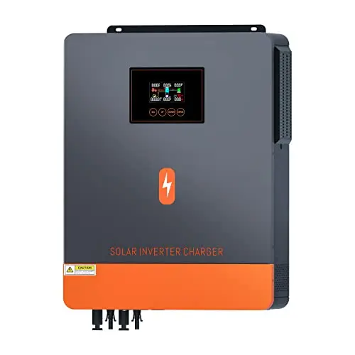 10200W On-Grid/Off-Grid Pure Sine Wave Hybrid Inverter Built MPPT 160A Charge DC 48V 230VAC Daul PV InPut For Solar Panel System