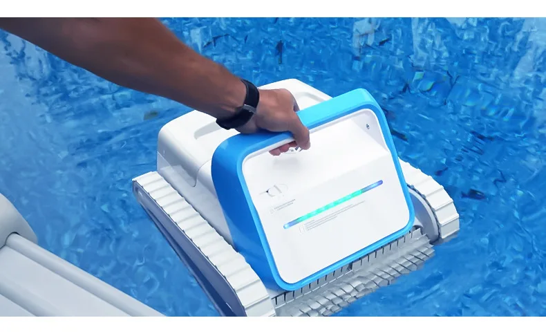 

High-power Swimming Pool Sewage Suction Machine, Cordless Wall Climbing, Long-lasting Vacuum Cleaner, Fully Automatic