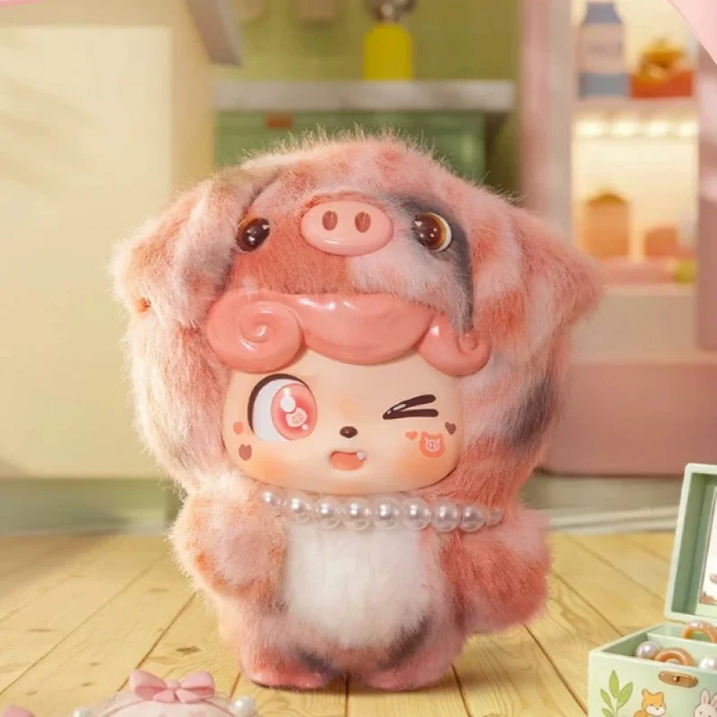 Q.Kid Q Pet Series Plush Blind Box Caixa Caja Cute Dolls Girls Boys Gift Mystery Box Bag Pendant view 4