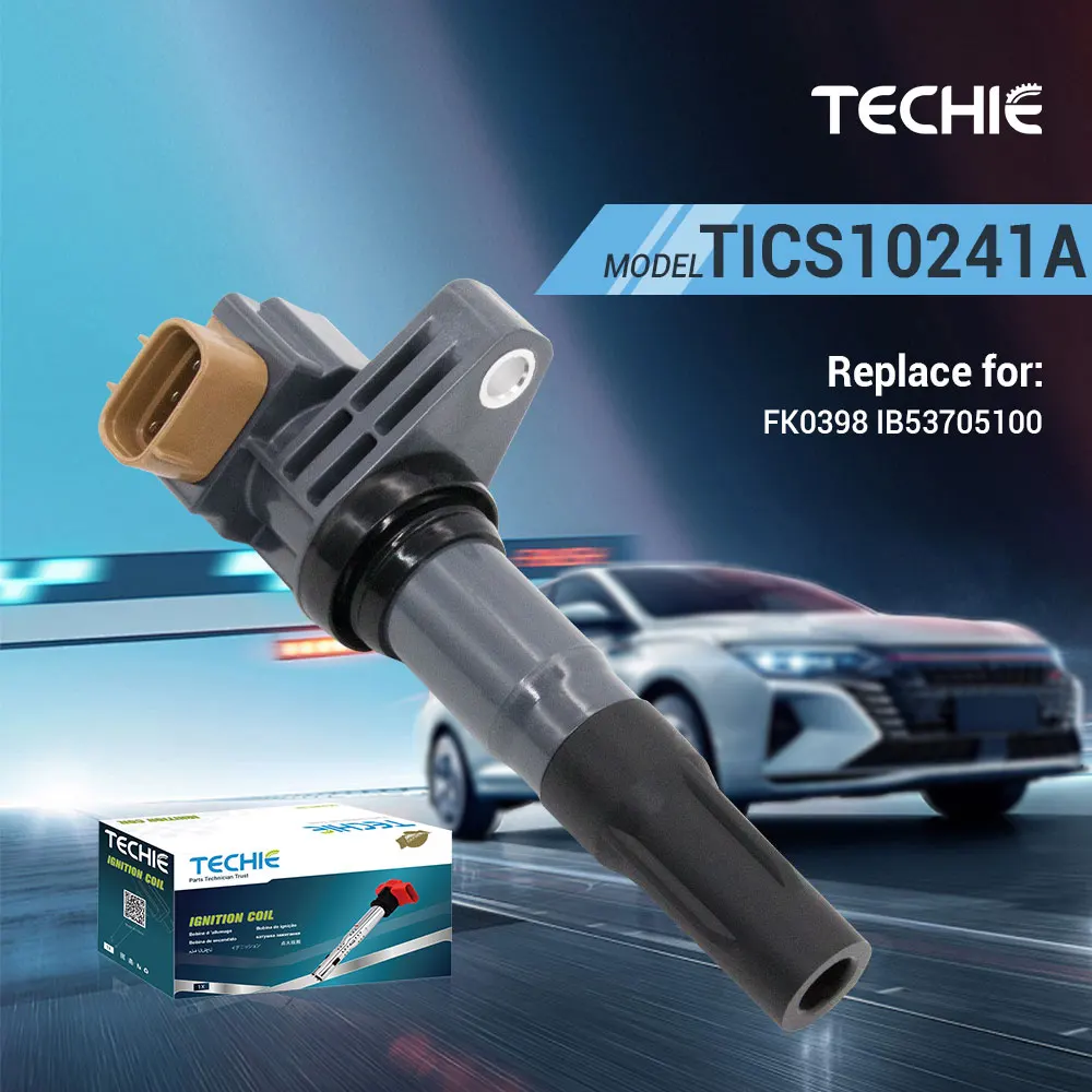 

1PC Ignition Coil TICS10241A Replace for FK0398 IB53705100 473QB211336922 473QB3705100 Compatible with BYD F3 F3-R G3 L3