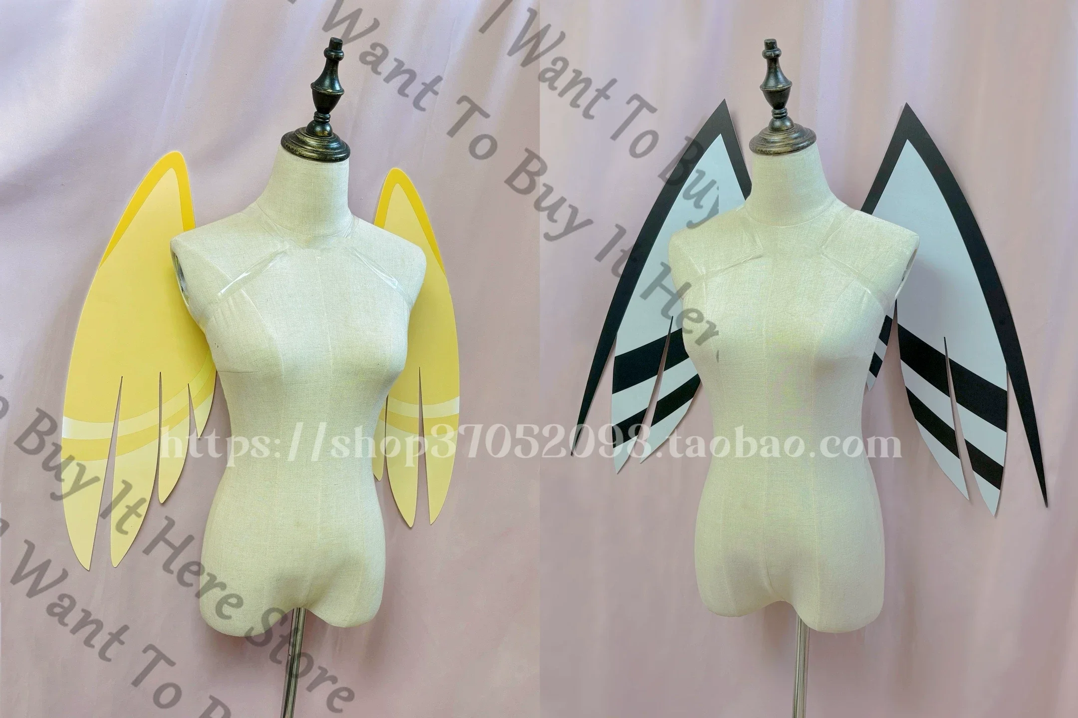 Anime Hazbin Hotel Lute Adam Der Exorzist Cosplay Cartoon Handgemachte Engelsflügel Dämon Flügel Prop Modell Zubehör Fans Geschenk