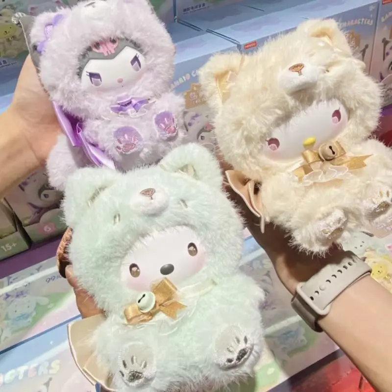 

Original Sanrio Character Blind Box Melody New Fox Island Vinyl Doll Home Decoration Cartoon Girl Surprise Gift Toys Bag Pendant