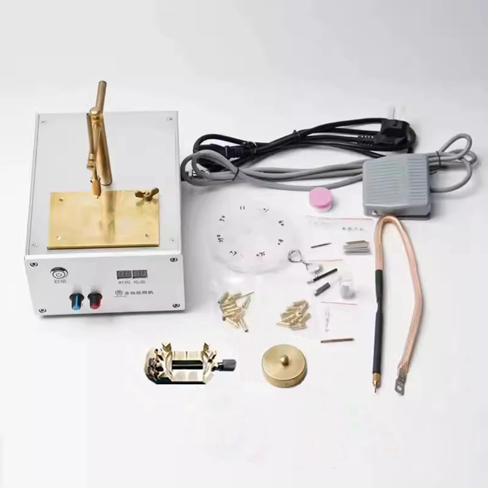 Welding and watch repair tools, literal dial welding machine, watch dial welding tools, gold and steel repairing machine